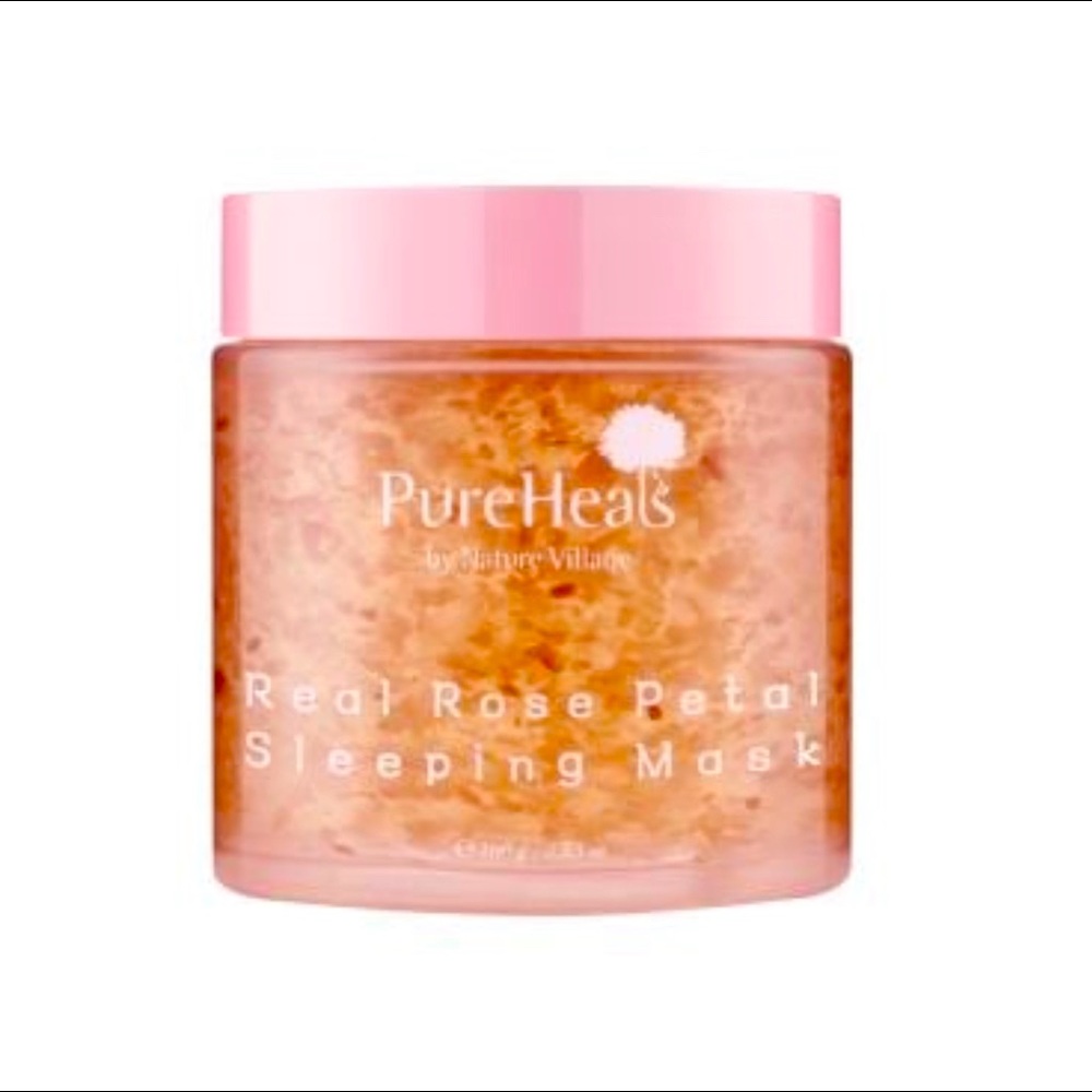 🌹 🥀 NWT PureHeals Real Rose Petal Sleeping Mask 🌹🥀